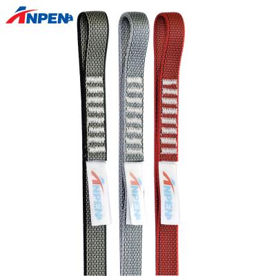 China Safe And Steady High Tensile Nylon / Polyester Sling Webbing For Climbing Connection Safety for sale