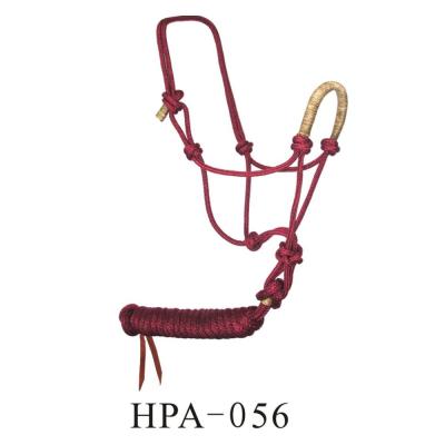 China Durable Braided Nylon Horse Halter And Lead In Various Color for sale