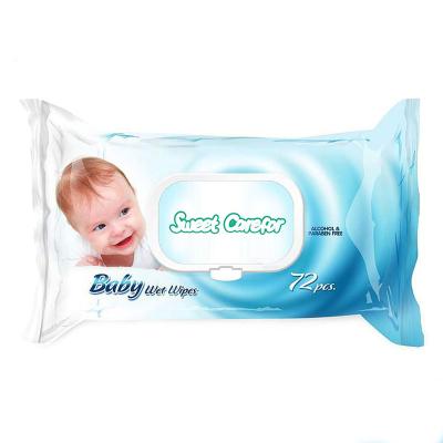 China Babies Hand And Mouth OEM Wipes Antibacterial Biodegradable Baby Wet Wipes for sale