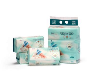 China Baby Body Cleaning.face cleaning a baby face cotton allergy tested dry wipe passages etc. Premium Skin Care Washable Towel for sale