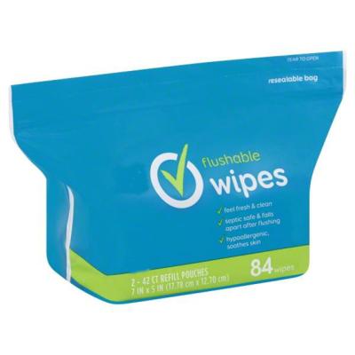 China Flushable Wipes Biodegradable Custom Logo Flushable Wipes for sale