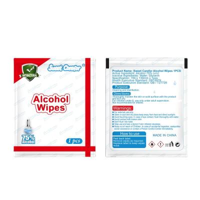 China First Aid Medical Use First Aid Medical Grade Ethyl Wet Wipes for sale