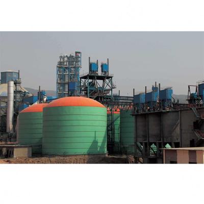 China Building Material Shops Factory Price Steel Slag Storage Silo 8000 Ton Welding Silo For Clinker Storage In Industry Field for sale