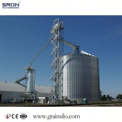 China Safety and Firm Hot Dipped Galvanized Wrinkled 5000 Ton Grain Silo Factory Prices for sale