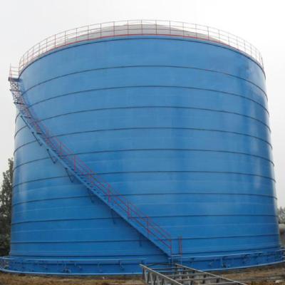 China Factory 5000 Ton Bauxite Storage Silo For Sale China Welded Silo Manufacturer Flat Bottom Silo Cheap Price Supply for sale