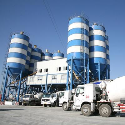 China Plant 30 ton -1000 ton cement silo assembled bolted steel silo for concrete batching plant for sale