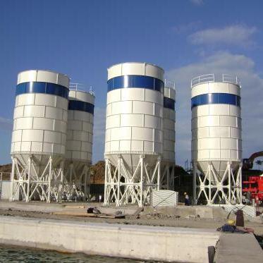 China 2021 hot sale factory cement silo assembled bolted steel silo for factory concrete batching cheap price for sale