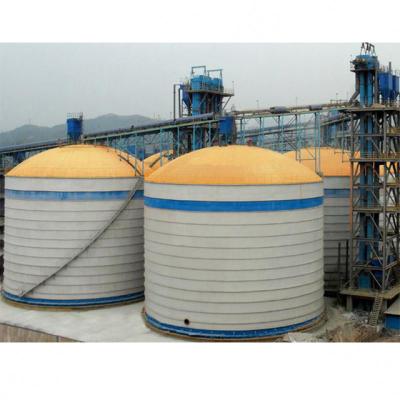 China Building Material Stores Hopper 500 Ton Bottom Silo For Sale Cement And Fly Ash Storage for sale