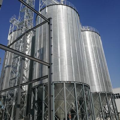 China 2021 factory hot sale farm silos poultry feed silo with factory price for sale