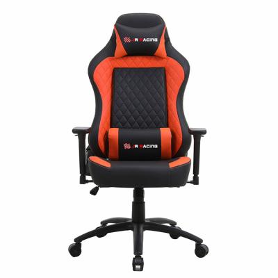 China Promotion Comfortable 180 Degree Rotation PC Racing Gaming Chairs With Footrest Part for sale