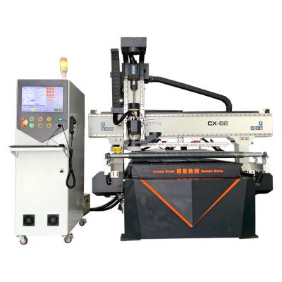 China ACRYLIC WOOD ALUMINUM WOOD ALUMINUM Furniture Woodworking Kitchen MDF High Efficiency ATC Jinan Linear CNC Router Machinery Supplier for sale