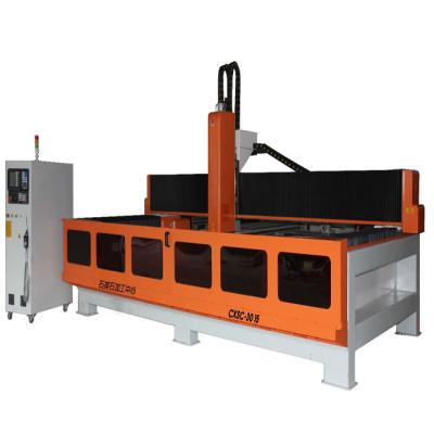 China Industrial Stone Granite Marble Quartz Kitchen Bathroom Stone CNC Router Countertop CNC Router Sink Hole Cutting Profiling Polishing Machine for sale