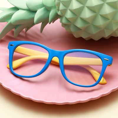 China Child Fashionable Sun Glasses Anti Shading Square Hot Sale Blue Light Sunglasses Oversized Sunglasses 2021 Candy Colors for sale