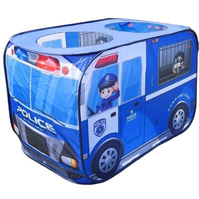 China Toy Indoor Inflatable Toys Folding Car Tent Play House Ocean Ball Pool Kids Children Play Tent Park Game House for sale