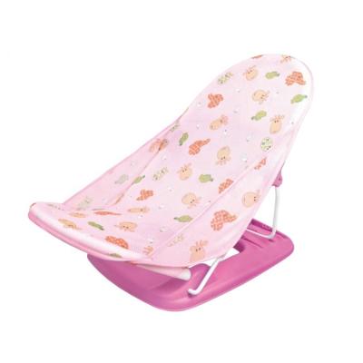 China Hot Selling Price Bath Toy Cheap Price Safety Portable Comfortable Foldable Baby Bath Tub Seat Chair Infant Bather With Pillow for sale