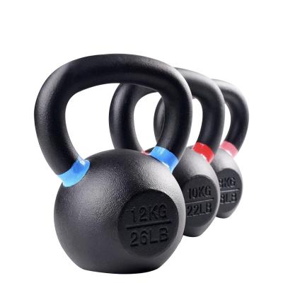 China Wholesale Gym Strength Fitness Training Cross Low Price Logo Competition Adjustable Custom Cast Powder Coated Kettlebell 4/6/8/10/12/14/16/18/20/ 22/24kg for sale