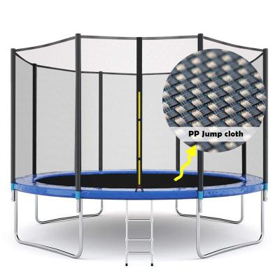 China Manufacturer Child Trampolines For Adults With Enclosures Round Outdoor 10ft Trampoline With Safety Net Because-004 for sale