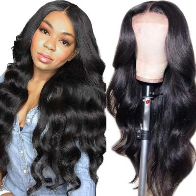 China Cheap Wholesale Human Virgin Human Hair Full Lace Wigs Peruvian Body Wave Hair Cuticle Front Closure Body Wave Full Aligned Lace Closure Hair Wig for sale