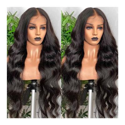 China Wholesale Cheap 100% Body Wave 180% Bleached Knots Wig With Baby Hair Brazilian Virgin Cuticle Aligned Hair Lace Closure Wig for sale