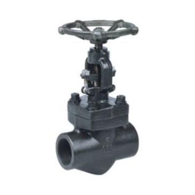 China ANSI Standard API J11H-800LB Carbon Steel Threaded Globe Valve 1 Inch Carbon Steel for sale