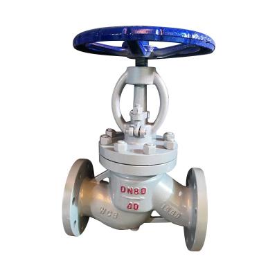 China High Pressure Carbon Steel PN40-PN64 DN80 Carbon Steel WCB Flanged Globe Valve for sale