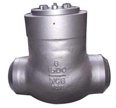 China Carbon Steel ANSI API H64Y 1500LB 6 Inch WCB High Pressure Welded Check Valve for sale