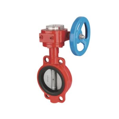 China High Quality Factory XD371X Carbon Steel Factory Wholesale Fire Flange Signal Butterfly Valve for sale