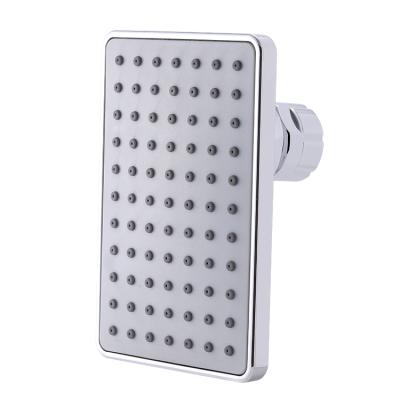 China Without Switch ABS Plastic Water Top Cover Chrome Bathroom Rainfall Shower Head for sale