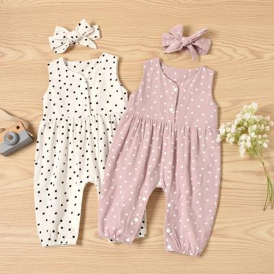 China Cotton 100% 004 Short Sleeve Baby Romper Baby Sleepsuit Rompers Ruffle Sleeve 3 Pcs Jumpsuit Romper for sale