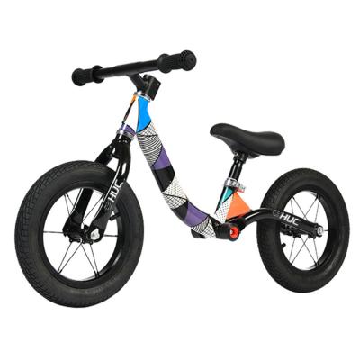 China Cheap Hot Sale Alloy Frame Baby Bike Without Chains Safe Balance Children 14 Inch Balance Bicycle Without Chains Pedal Bike for sale