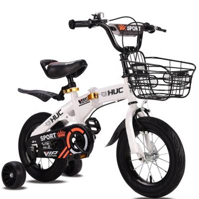 China 6 Years And Above HUC New Popular Design 16 Inch Cool Kids Bike Plastic Wheel Mini Kids Bike With Basket Bike for sale