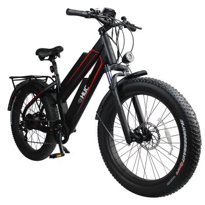 China Sports Bike Electric Bike 7 Speed ​​Aluminum Alloy Mountain Bike Booster Mountain Electric Bike Fat Tire 26*4.0 for sale