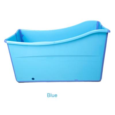 China Wholesale Color 98CM Customizable Household Free Standing Left And Right Folding Portable Plastic Folding Bathtub For Adult for sale