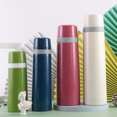 China PORTABLE Double Wall Bullet 350ML 500ML 750ML 1L Stainless Steel Vacuum Flask Sports Thermo Insulated Water Bottle for sale