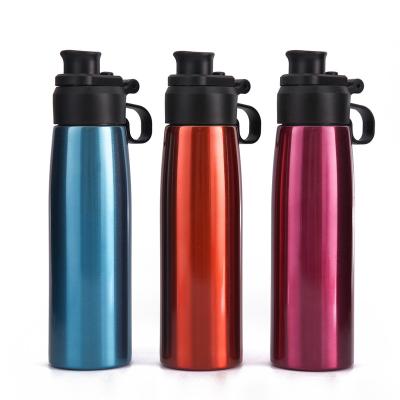 China PORTABLE as seen on TV 600ML single layer 304 stainless steel water bottle promotion single wall cheap water bottle sports for sale