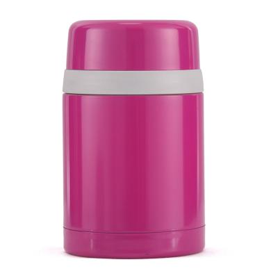 China 420ML PORTABLE Food Grade Lunch Box BPA Free Food Grade Thermal Insulated Cup Stainless Steel Food Jar for sale