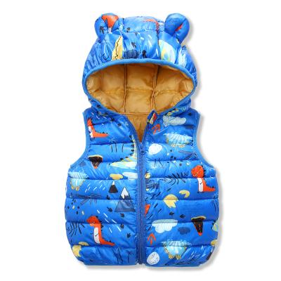 China Breathable Sleeveless Children's Down Coat Girl's Down Coat Boy's Down Coat Jacket for sale