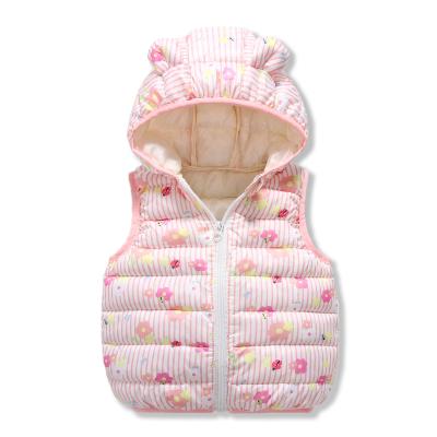 China Breathable Kids Fashion New Design Light Weight Quilted Winter Stripper Jacket Winter Coat for sale