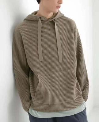 China 2021 Anti-wrinkle autumn/winter waffle fabric hoodie for couples casual fashion oversized hoodies for sale