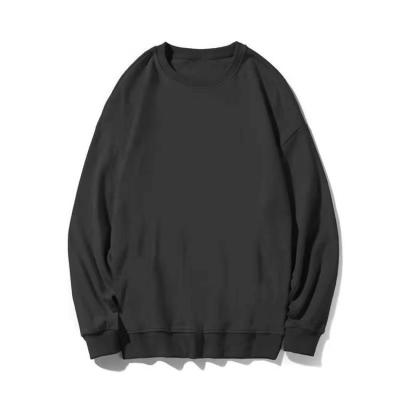 China Breathable High Quality Plain Cotton Embossed Unisex Crewneck Sweatshirt Pullover Crewneck Embossed for sale