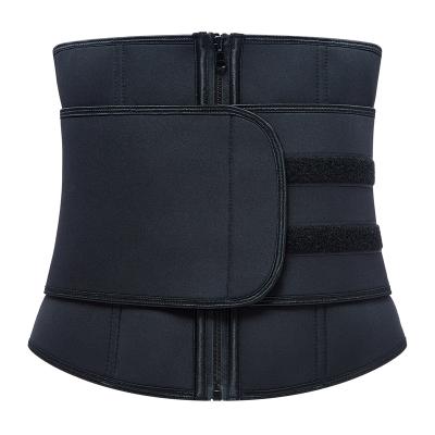 China Wholesale Antibacterial Sauna Neoprene Vest Women Sweat Bands Plus Size Waist Trimmers Slimming Corset Trainer for sale