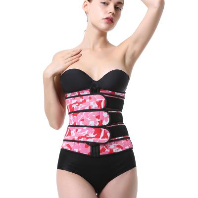 China Wholesale Antibacterial Fitness Women Sports Sweat New Detachable Strap Wrap Around New Waist Trainer Logo Corset Belly Shaper for sale