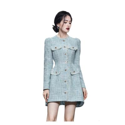 China New Style Autumn And Winter Design Anti-wrinkle Ladies Temperament Fashionable Casual Slim Coat Jacket for sale