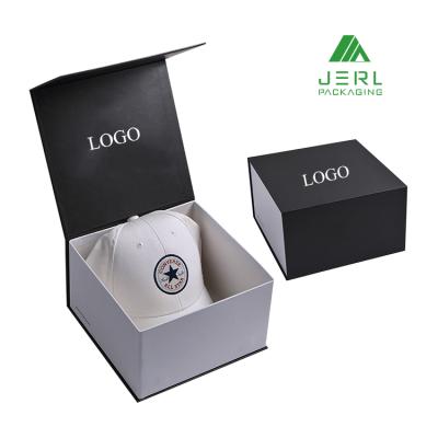 China Handmade Custom Luxury Folding Hat Boxes Baseball Cap Packaging Box For Hat for sale