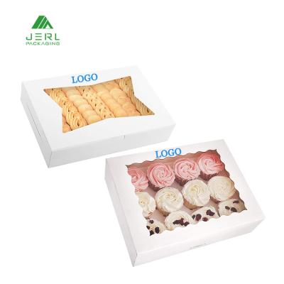 China Handmade Wholesale Cardboard Paper Biscuit Snacks Cookies Packaging Box for sale