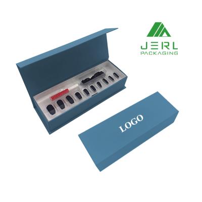 China Handmade Custom False Nail Boxes Packaging Press On Nail Packaging Box For Artificial Nails With Logo for sale