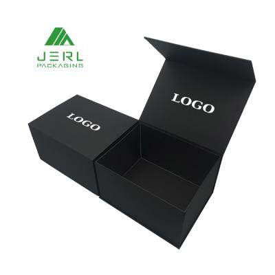 China Handmade Small Black Box Custom With Foam Insert for sale