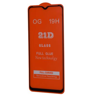 China Mobile phone 9D 21D tempered glass screen protector for Infinix X690/X680 full cover gule full in stock for sale