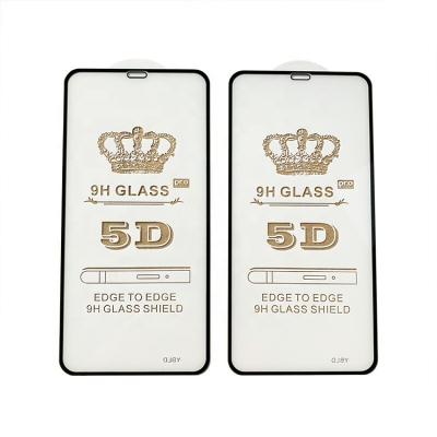 China 2021 Mobile Phone 5D Tempered Glass 5D Screen Protector 10D 9D 20D 21D 100D Glass For iPhone 13 Pro Mobile Phones for sale