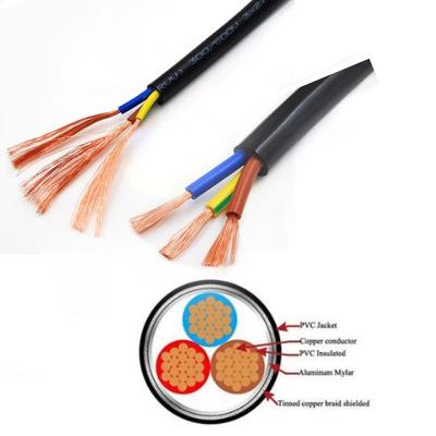 China Flexible Wire Power Cable Control 3C 3 Core 1.5Mm2 Rvv Multicore Cable Lighting for sale